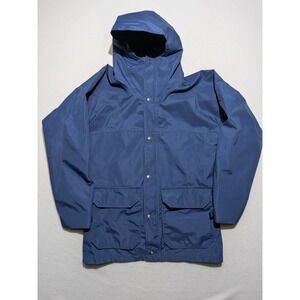 VTG REI Co-op Gore-Tex Rain Jacket Blue Men's Medium Made in USA 1992